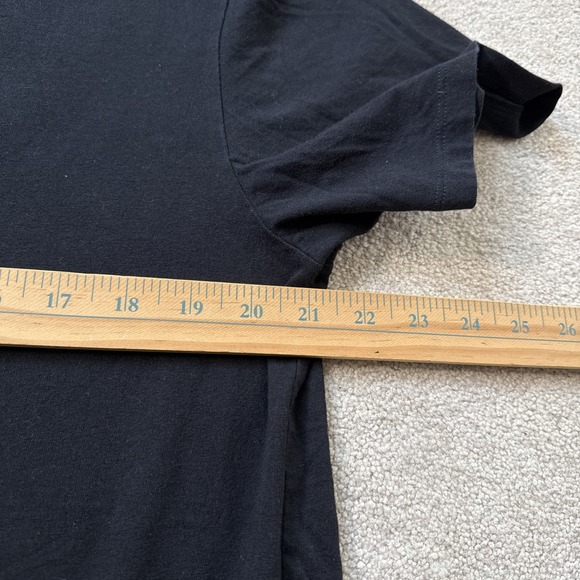 Chipotle Employee Uniform Sz L Black Loomstate Organic Tee Keeping it Real - Picture 5 of 6